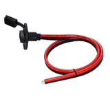 10AWG SAE 2 Pin Quick Disconnect Automotive Panel Extension Cable Screw Holes for Solar Panels Battrey Motorcycles Battery