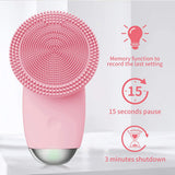 Facial Cleansing Brush Electric Silicone Makeup Remover Face Skin Care Tools Waterproof Sonic Cleanser Facial Beauty Massager