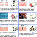 New 7 in 1 Hydrogen Oxygen Small Bubble Facial Beauty Machine H2O2 Hydro Dermabrasion Rejuvenation Tightening Skin Care Face Spa