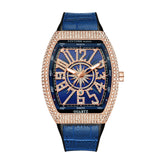 PINTIME Men Watch Fashion Business Quartz Watches Top Brand Luxury Waterproof Luminous Leather Strap Men's Wristwatches Relogio