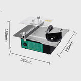 Multifunctional Miniature Mini Diy Model Precision Chainsaw Text Play Table Saw Small Cutting hine