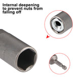 15PCS/Set Wrench Bar Deepen The Drill Socket Adapter Auto Car Accessories Removal Repair Garage Tools Universal