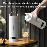 1pc 500ml Electric Kettle Small Stainless Steel Portable Electric Kettle For Boiling Water Travel Tea Kettle Automatic
