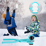 3Pcs Fight Snowball Clips Astronaut Shape Sand Toys For Kids And Adults