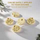 5Pcs Foot Bottom Pad Stand Attachment Replacement Accessories Compatible for KitchenAid Mixer 9709707