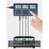 8 in 1 Multi-parameter Testing Meter Digital LCD Professional Water Quality Monitor PH/EC/TDS/SALT/S.G/CF/ORP/Temperature