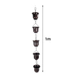39.37in Water Catcher - Decorative For Home Decor & Rain Gutter Drain