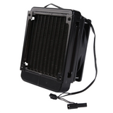 120mm 10 Pipe CPU Cooler Row Heat Exchanger Radiator with Fan for PC Computer LED Water Cooling System