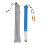 Walking Bd Cane Reflective Titanium Alloy Foldable Easy Grip Lightweight Sturdy for Elderly Vision Impaired People