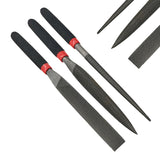 Small Steel Files Flat for Stone Glass Metal Carving Craft Needle Filing Woodworking Hand File Tool
