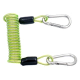 Professional Scuba Diving Dive 10cm Spiral Spring Coil Snap Clip Lanyard