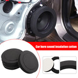 4pcs 6.5" Car Door Speaker Bass Foam Woofer Pad Noise Sound Wave Accessories High Quality Insulation Ring