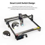 ATOMSTACK S10 Pro 50W CNC Desktop DIY Cutting hine 410x400mm Engraving Area Fixed-Focus Ultra-thin Laser