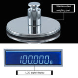 Solid Analytical 100/200/300 x 0.001g Electronic Digital Balance Lab Precision Scale with Windshield 110V/220V