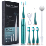 6 in 1 Ultrasonic Dental Electric Toothbrush Whitening Strips Scaler Tartar Remover Sonic Teeth Plaque Cleaner