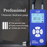 Linshang LS212 Ultrasonic Thickness Gauge Measuring Range 0.8-350mm Non-destructive for Metal Glass Ceramics and Plastics