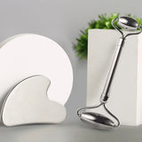Board Facial Stainless Steel Roller Massager Double-headed Metal Beauty Scraping Set Home Portable And Comfortable