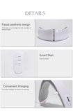 Home Face Slimming Instrument Facial Vibration Massage Micro-current V-shaped Lift Beauty Instrument LED Photon Therapy