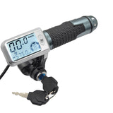 Electric Control Throttle Real-time Voltage Display 3 Speed Gear Switching 8pin Interface For E-Bike