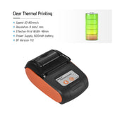 GOOJPRT PT-210 Portable Thermal Handheld 58mm Receipt Printer for Retail Stores Restaurants Factories Logistics