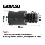 Alloy Steel Core Drill Adapter Convertor M10 to M14 Male Ideal Diamond Bit Premium Shaft for Enhanced Drilg Efficiency