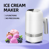 Household Small Multifunctional 300ML DIY Ice Cream and Yogurt Machine