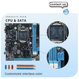 H81 Motherboard Support SATA 3.0 2.0 Micro-ATX LGA1150 Desktop Computer Mainboard PCI Express X16 X1 M.2 Nvme/NGFF Slot