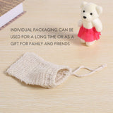 Shower Bath Natural Sisal Bag Exfoliating SoAP SaVER PouCH Holder 36Pcs