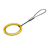 Universal Detachable Mobile Phone Case Finger Metal Ring Loop Hand Wrist Lanyard Strap Hanging Rope Keychains Anti-lost Straps