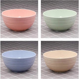 Unbreakable grain bowl, wheat PA fiber lightweight bowl set, 4 pieces