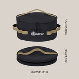 Multipurpose Picnic Utensils Kit Bag Waterproof Fall Resistance Pot Cookware Holder Camping Tool Tableware Handbag