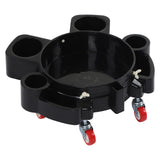 Rolling Bucket Dolly Effective Hold Easy Operation Car Wash Detailing Bucket Dolly Multifunctional Heavy Duty for Paint Assist