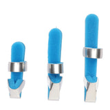 Adjustable 3Pcs Metal Aluminium Alloy Baseball Finger Splint Lightweight Sponge Lining Relief Sport Injuries Adult
