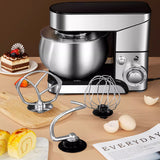Electric Stand Food Mixer Stainless Steel Chef hine 5L Bowl Cream Blender Knead Dough Cake Bread Whisk Egg Beater