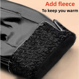 Universal Motorcycle Winter Men's Leather Outdoor Cycg Skiing Warmth Adjustable Waterproof Gloves Accessories Items