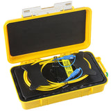 SC UPC Single Mode 9/125um 1310/1550nm 500M OTDR box, Fiber ring otdr cable,Fiber optic launch cable