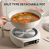 Multifunction Electric Cooking Pot - 5L Capacity with Steaming, Stir Frying and Boiling Functions