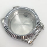 40mm Sapphire Steel Watch Case Fit Mingzhu DG2813/5833 Auto Movement Back Transparent Glass