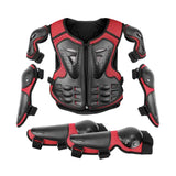 Kids Youth Motorbike Motorcycle Body Jacket Motocross Mountain Dirt Cycg Protective Gear Vest Arm Protector