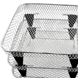 Square Air Fryer Stackable Dehydrator Rack for Kitchen Restaurant Home