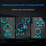 LinYuvo KS47 Wireless Joy Pad Controller for Switch/OLED with 8 Colors Adjustable LED,Hall Effect Joysitck/Back Map Button/Turbo
