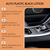 100ml Restorer Auto Repair Plastic Polish Coating Renovation Agent for Car Detaig