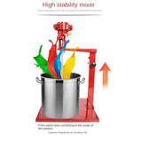 Handheld 20L paint pneumatic liquid mixer lift 2600r/min