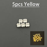 TYPE-C 5V 0-200mm Wireless Power Supply Transmitter Coil Induction 5PCS Receiver LED Light Lamp DIY Model am ama Robots