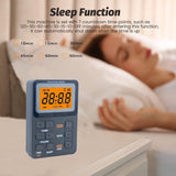 Portable Radio AM/FM Pocket Radio TF Card MP3 Player Rechargeable Battery LED Display 3.5mm Earphone Auto Save Station