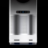 18-Inch Bladeless And 2 In 1 Heater With Remote Control Timing Cold Warm Tower Floor Fan