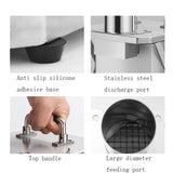 Commercial Electric Vegetable Cuber Carrot Grain Fruit Potato Onion Rings Particle Dicer 5mm 8mm 10mm 12mm