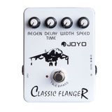 JOYO JF-07 Classic Flanger Pedal Effect Tremulous Vibratos &amp; Chorus for Electric Guitar Metallic Flanger guitar processor