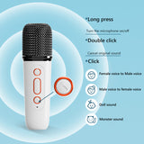 Microphone Karaoke hine Portable Bluetooth 5.3 PA Speaker System with 1-2 Wireless Microphones Home Family Singing New Mic