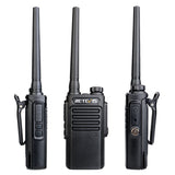 RT47 Walkie Talkie - Civilian Use, IP67 Waterproof, with USB Base